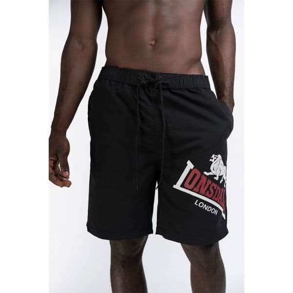 Lonsdale Atlow Pants Preto L Homem