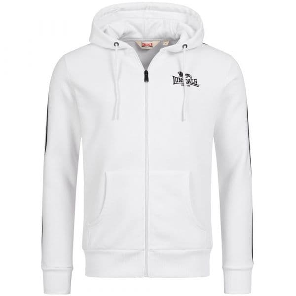 Lonsdale Balnakeil Full Zip Sweatshirt Preto 3XL Homem