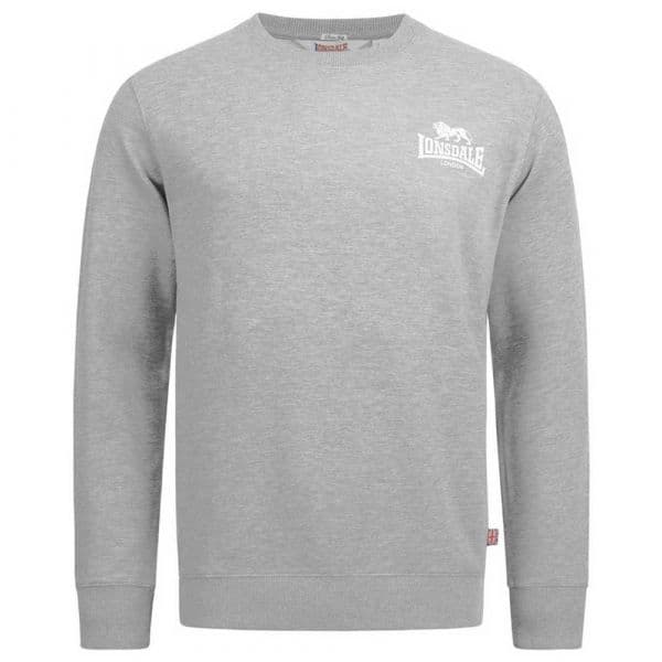 Lonsdale Longridge Sweatshirt Cinzento L Homem