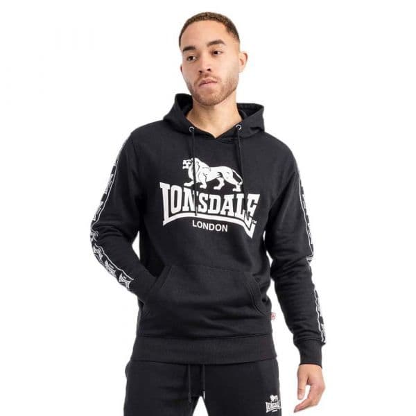 Lonsdale Scousburgh Hoodie Preto M Homem