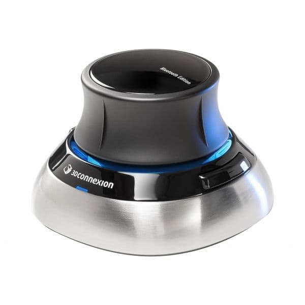3DConnexion SpaceMouse Wireless Bluetooth Edition Black/Silver (3DX-700115)