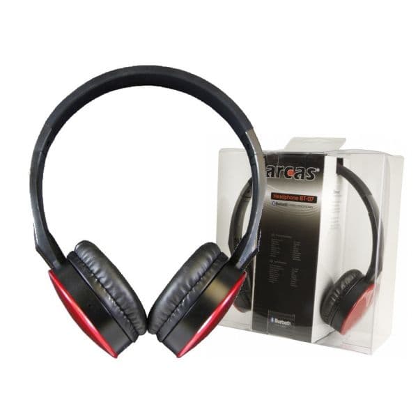 Arcas Auscultadores Bluetooth BT-07 Black
