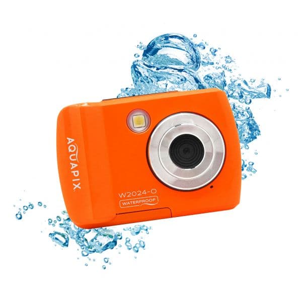 Easypix Aquapix W2024 Splash Orange 16MP 5MP CMOS Impermeável