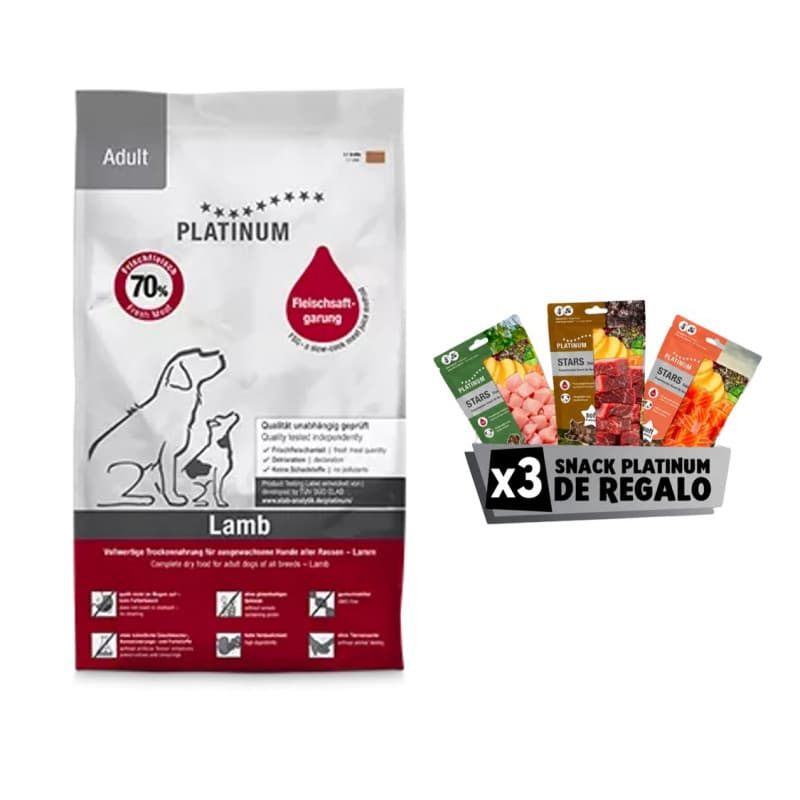 Platinum Natural Cordeiro e Arroz