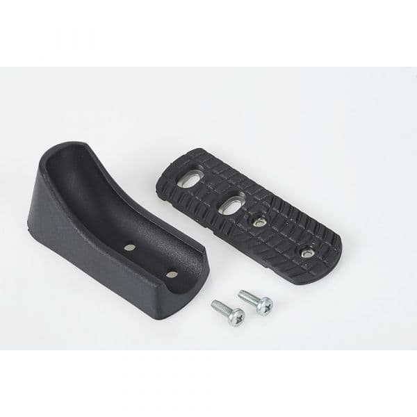 Kaiser+kraft Sapata para Apoio de Pé, Na Frente à Esquerda Incl. Proteção Antiderrapante, Parafuso, Preto Preto - M14325729-384020
