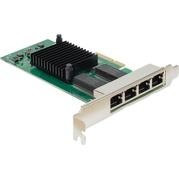Inter-Tech Argus ST-7238 x4 v2.0 Placa Rede Gigabit PCIe Quad