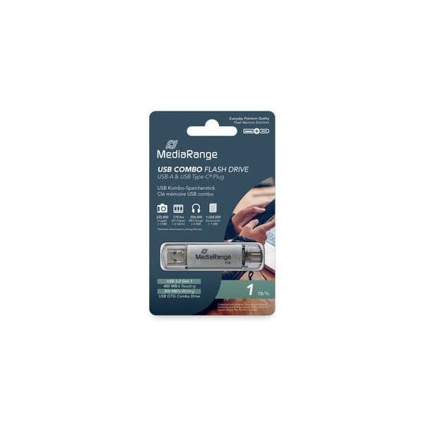MediaRange 1TB MR941-1 USB 3.2 Preto