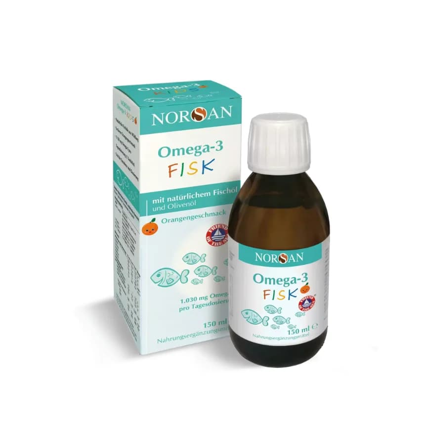Norsan Ómega-3 FISK Laranja 150ml