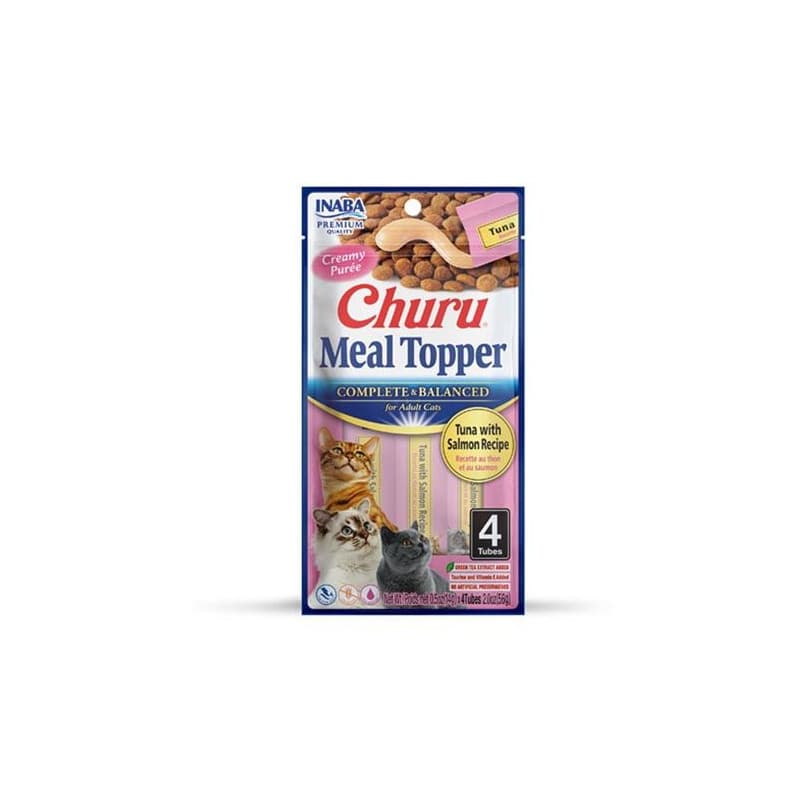 Churu Cat Meal Topper Receta de Atún con Salmón