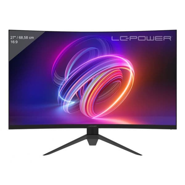 Monitor LC Power 27" LC-M27FC FHD 180Hz Curvo DisplayPort HDMI