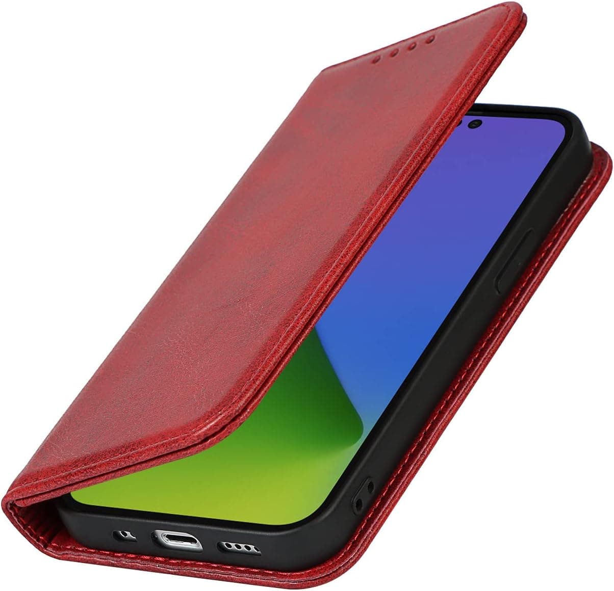 Capa Flipcover Polipel Oppo A17 Red