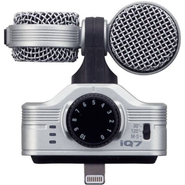 Zoom Gravador iQ7 para iOS