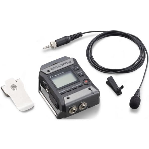 Zoom Gravador F1-LP + Microfone Lavalier