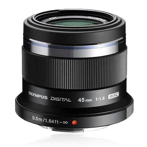 Objetiva Olympus M.Zuiko Digital 45mm 1:1.8 - Preta