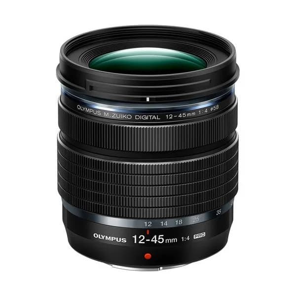 Objetiva OM System Olympus 12-45mm f/4 PRO Black para Micro 4/3