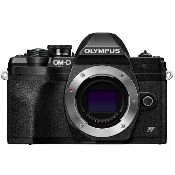 OM System Olympus OM-D E-M10 Mark IV Corpo Preta