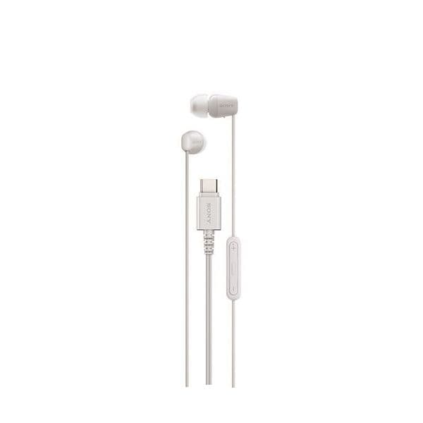 Sony IER-EX15C / IER-EX15CW Auriculares In-Ear com Microfone USB-C Branco