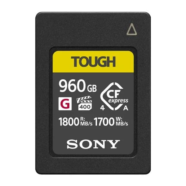 Sony 960GB CFexpress Type A TOUGH R1800/W1700MB/s (CEAG960T)