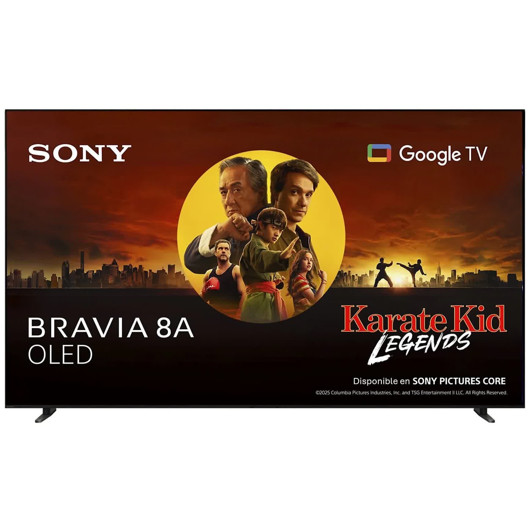 TV Sony 55" BRAVIA 8A K55XR8AB OLED Smart TV Google TV 4K HDR