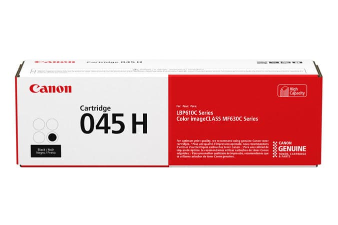 TONER ORIGINAL CANON 045 H PRETO PARA SÉRIE LBP610