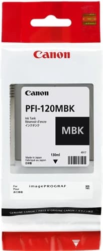 Tinteiro Canon PFI-120 de 130 ml Matte Black - 2884C001