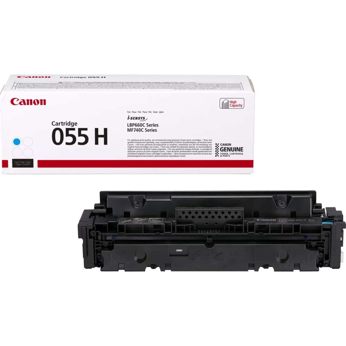 Canon 055H Azul Toner Original (3019C002)