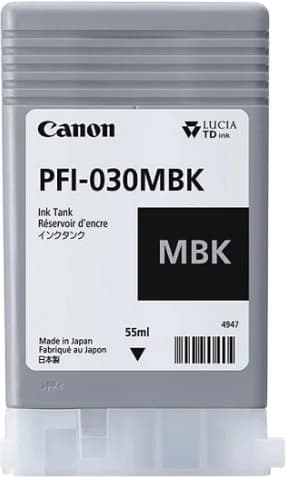 Canon PFI030 Preto Mate Cartucho de Tinta Original – 3488C001