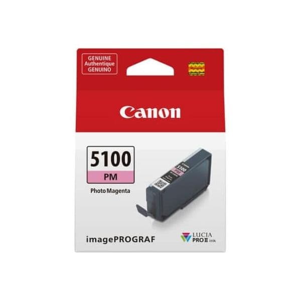 Tinteiro Canon Cartucho de Tinta PFI-5100 Photo Magenta