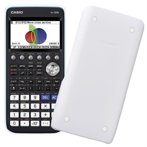 CALCULADORA CASIO GRÁFICA FX-CG50 ( PRETO BRANCO - ECRÃ DE ALTA
