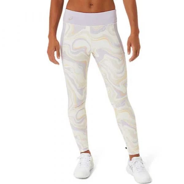 Asics Graphic Leggings Roxo L Mulher