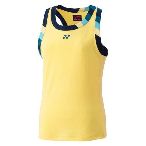 Yonex Ao 20753ex Short Sleeve T-shirt Amarelo L Mulher