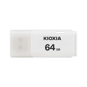 Kioxia 64GB U202 Hayabusa USB Stick USB 2.0 White - LU202W064G