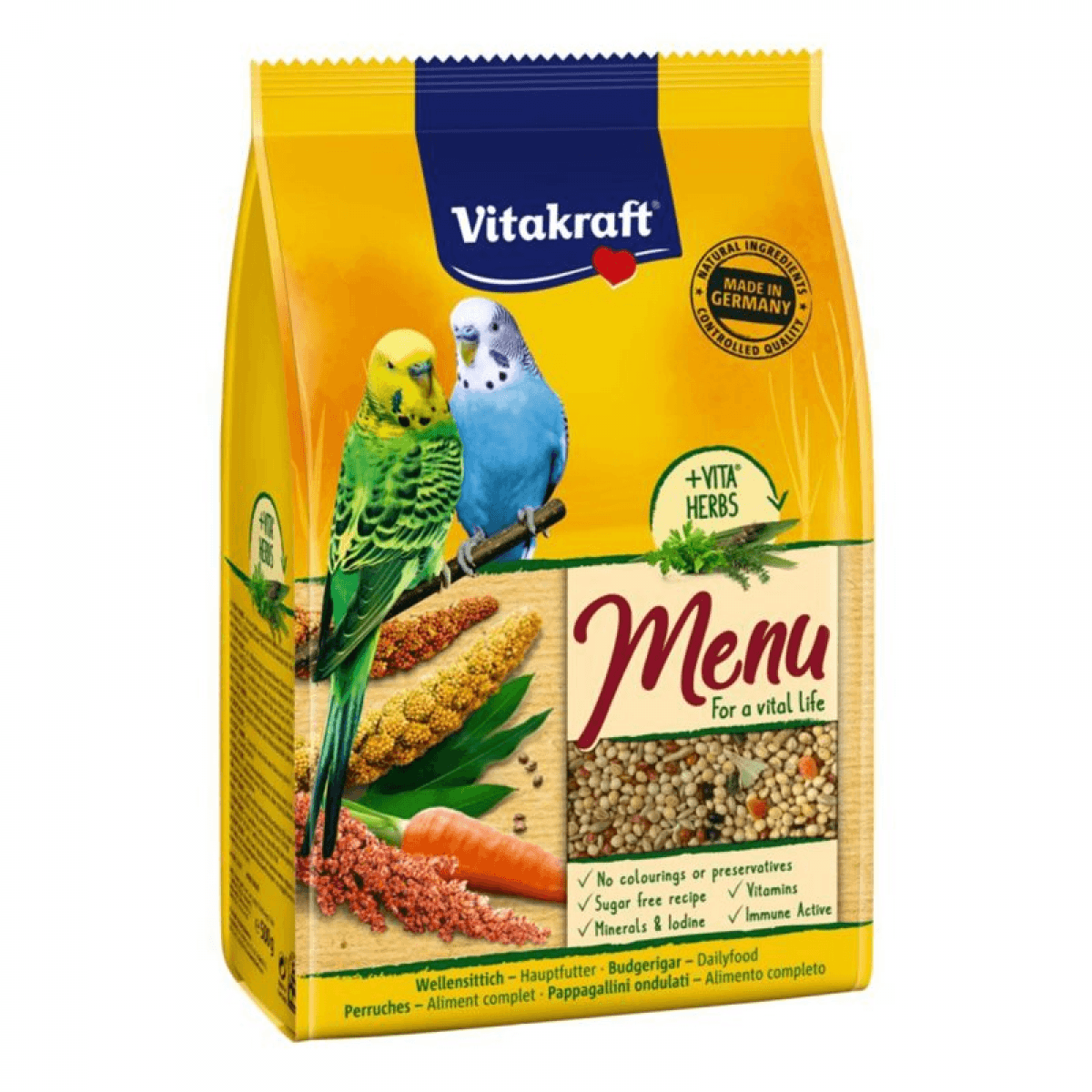 Vitakraft Alimento Periquitos Cocktail 500g