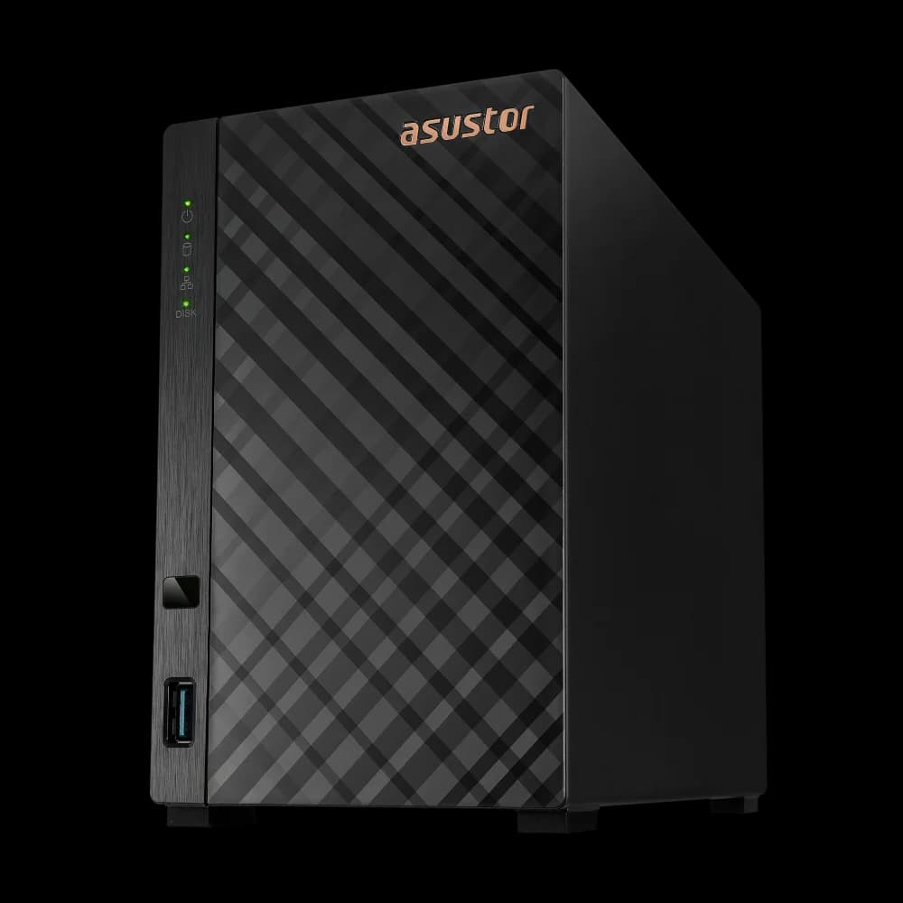 Sistema NAS ASUSTOR AS1102T P/2 HDD, 1X 2.5GBPS, RAID 0,1
