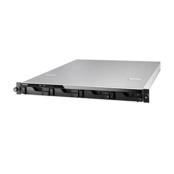 Asustor Lockerstor AS6504RD NAS de Montagem em Rack 1U 4 Baías