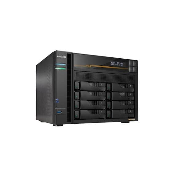 Asustor AS6808T Lockerstor 8 Gen3, 2x 5GBase-T, 2x 10GBase-T