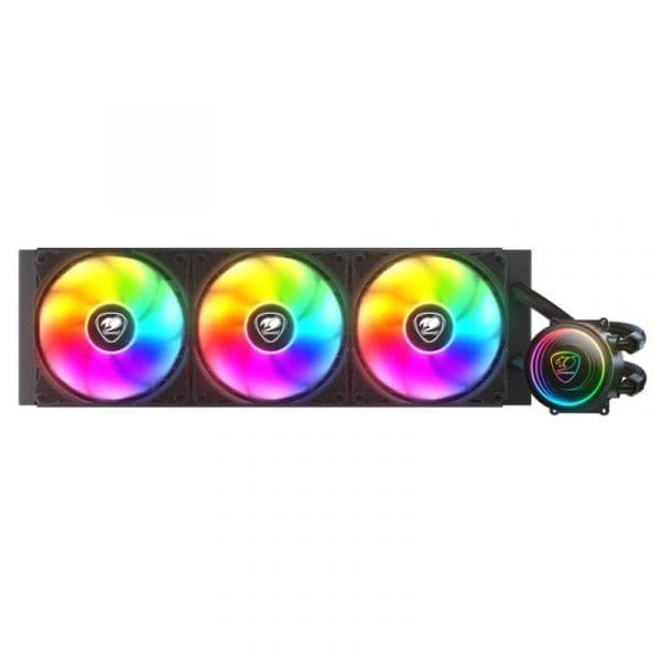 Cougar CGR-PSDELRGB-B-360 360mm com 3x Ventoinhas ARGB Preto