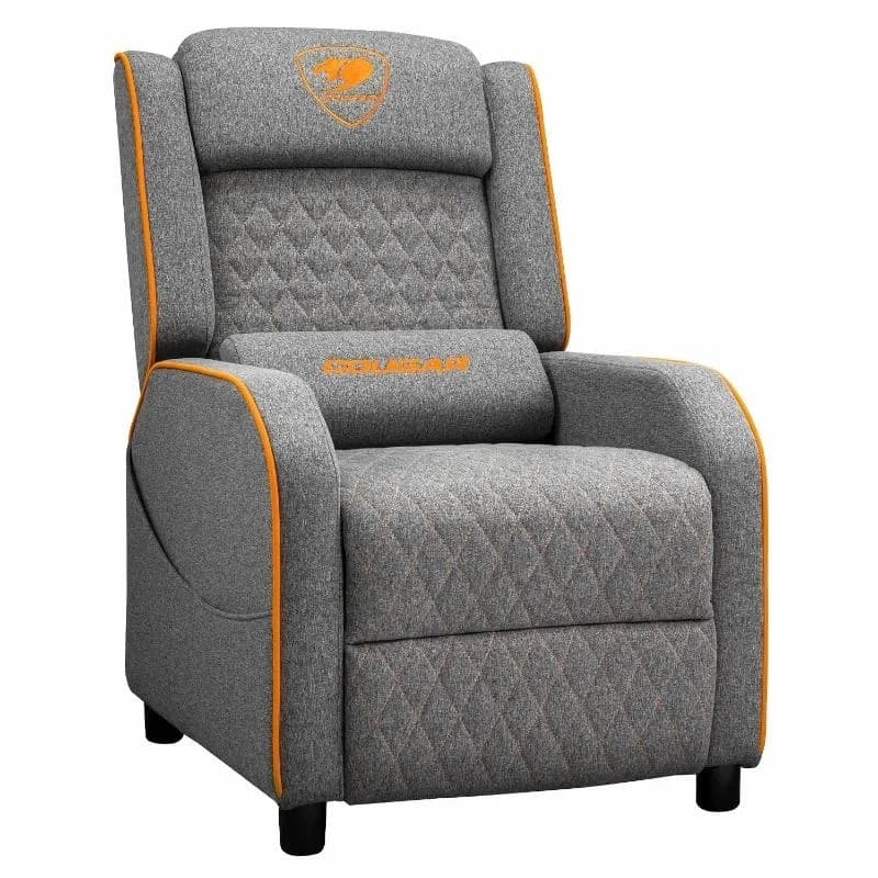 Cadeira Gaming Cougar Ranger One Cinza/Laranja