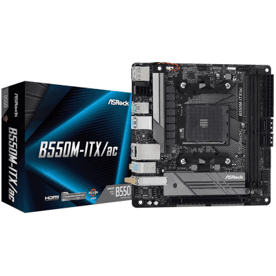 Motherboard ASRock B550M-ITX/ac AM4