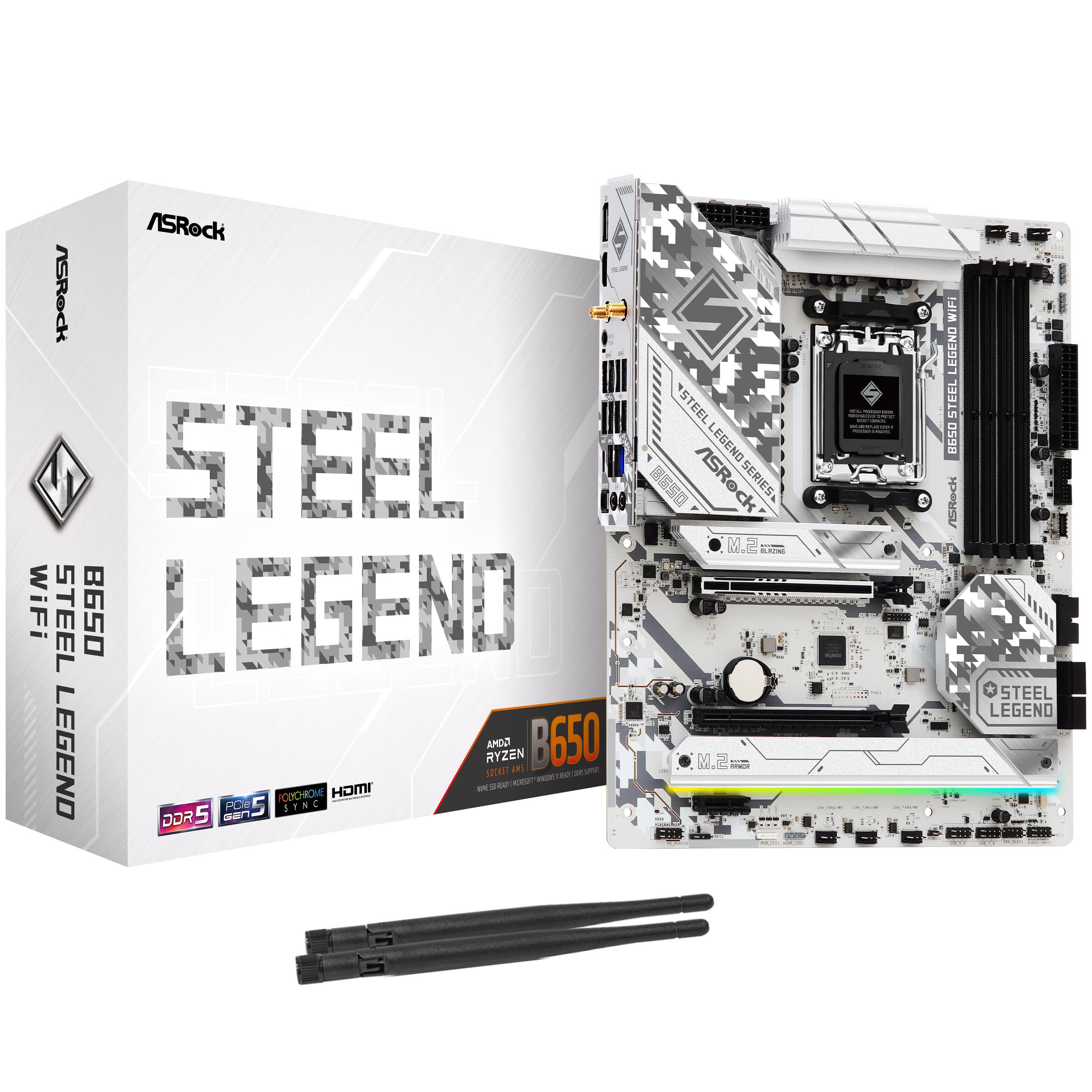 Motherboard ASRock B650 Steel Legend WiFi AM5
