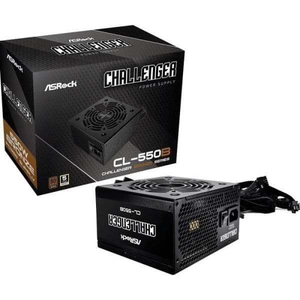 Asrock CL-550B Fonte de Alimentação Modular 550W 80 PLUS Bronze