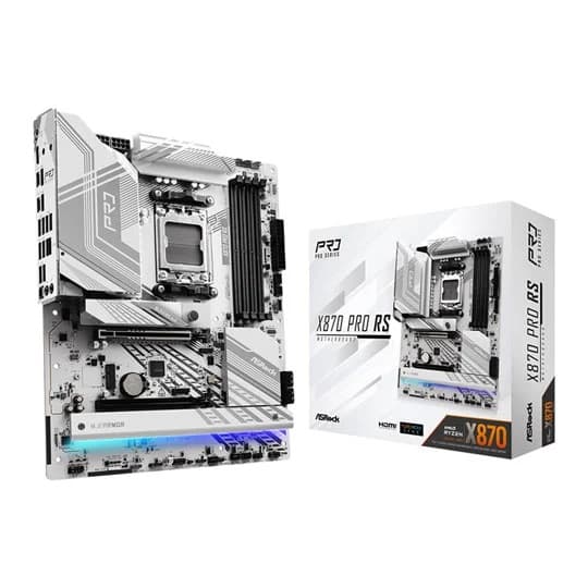 Asrock X870 PRO RS AMD X870 Ranhura AM5 ATX