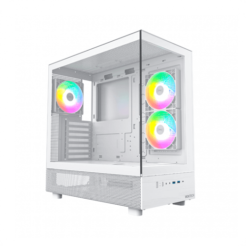Montech ATX XR RGB Vidro Temperado Branco
