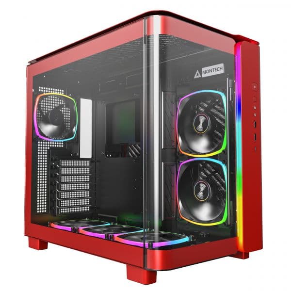 Montech Caixa ATX King 95 PRO Red