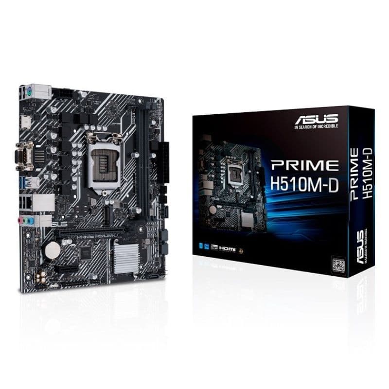 ASUS PRIME H510M-D Intel H510 LGA 1200 micro ATX
