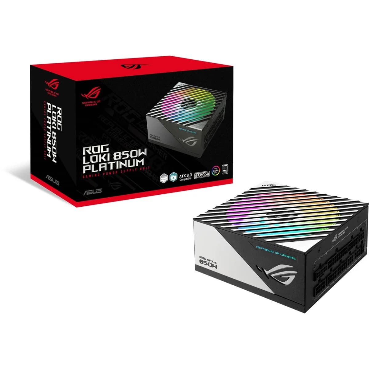 Fonte de Alimentação Asus ROG Loki SFX-L 850W 80+ Platinum Modular