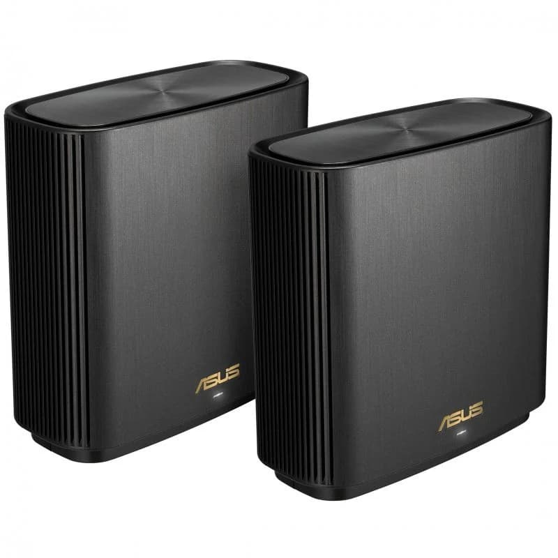 Router Asus ZenWiFi XT9 Sistema WiFi Mesh Tri-Band AX7800 Preto (Pack 2)