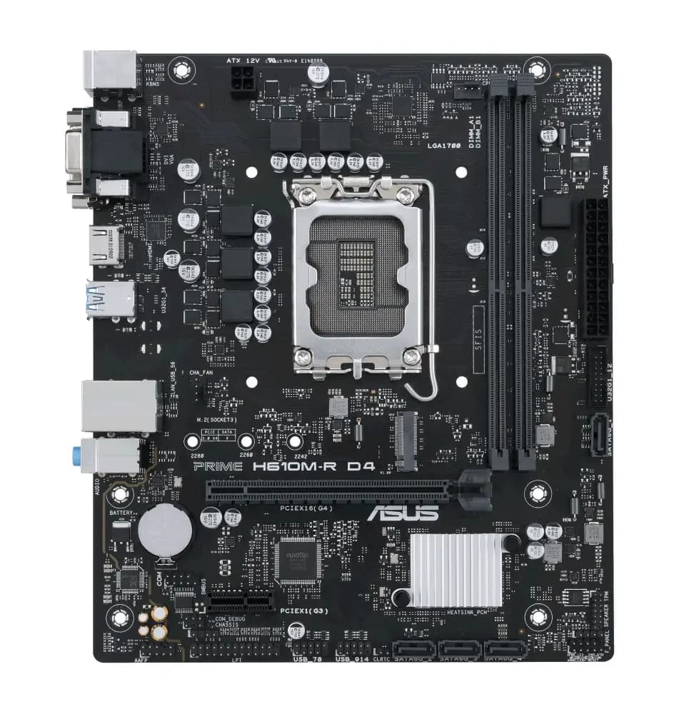 Motherboard Asus Prime H610M-R D4 SK1700 MICRO ATX BULK - 81F0775E-D8F