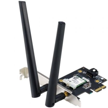 Asus Placa de Rede PCE-AXE5400 WiFi 6E + Bluetooth 5.2