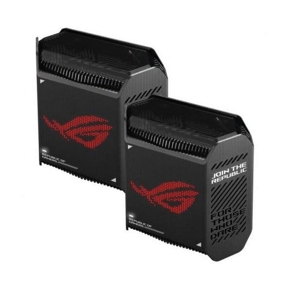 Asus ROG Rapture GT6 Router WiFi Mesh AX10000 Tri-Band MU-MIMO Preto Pack 2 Unidades